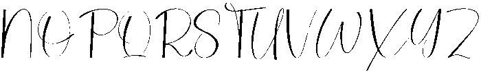 Woodland Regular otf (400) Font UPPERCASE