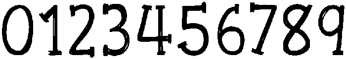 Woodland Regular otf (400) Font OTHER CHARS