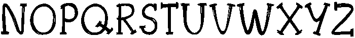 Woodland Regular otf (400) Font UPPERCASE