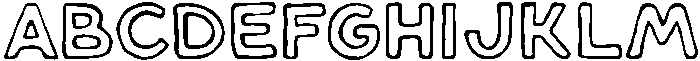 Woodland otf (400) Font UPPERCASE