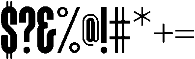 Woodward Regular otf (400) Font OTHER CHARS
