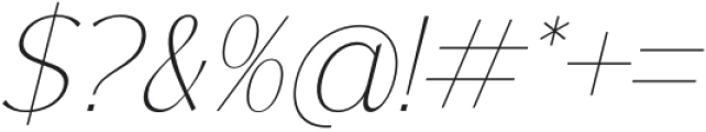 Wordefta Italic otf (400) Font OTHER CHARS