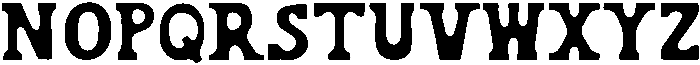 WorkHorse Regular otf (400) Font LOWERCASE