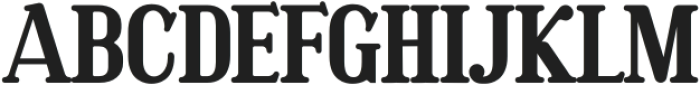 Workbar Regular otf (400) Font UPPERCASE