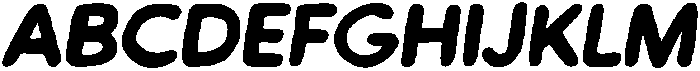 Workprint-ItalicBold otf (700) Font UPPERCASE