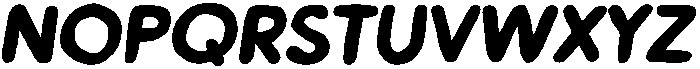 Workprint-ItalicBold otf (700) Font UPPERCASE