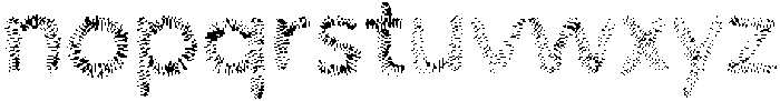 Workprint Scribble otf (400) Font LOWERCASE