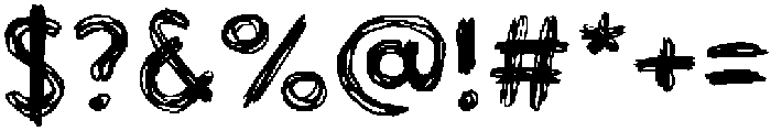 Workprint Sketch otf (400) Font OTHER CHARS