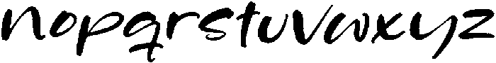 Worky Space Italic otf (400) Font LOWERCASE