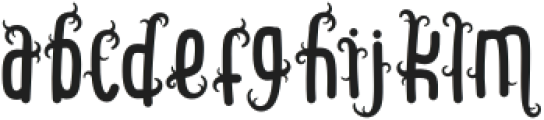 World Madly Root 2 otf (400) Font LOWERCASE