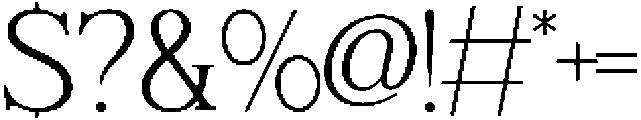 Wornella ExtraLight otf (200) Font OTHER CHARS