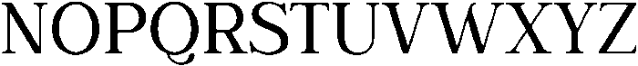 Wornella Medium otf (500) Font UPPERCASE