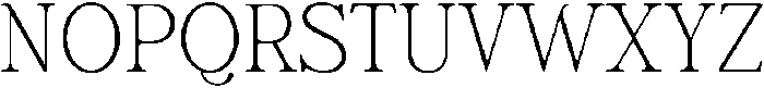Wornella Thin otf (100) Font UPPERCASE