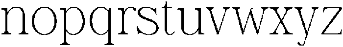 Wornella Thin otf (100) Font LOWERCASE