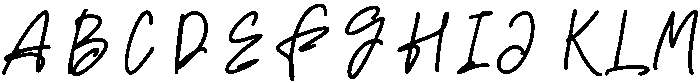 Worthy Regular otf (400) Font UPPERCASE
