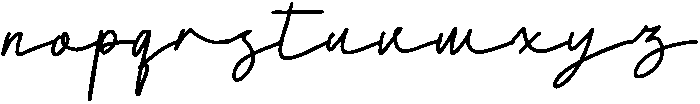 Worthy Regular otf (400) Font LOWERCASE