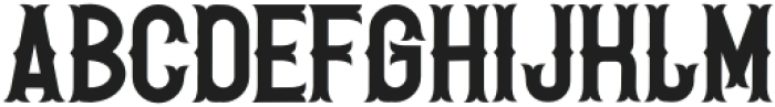 Wouston Font Regular otf (400) Font UPPERCASE