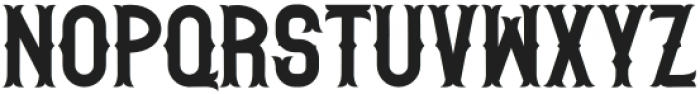 Wouston Font Regular otf (400) Font UPPERCASE