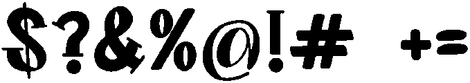 Woven Regular otf (400) Font OTHER CHARS