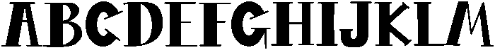 Woven Regular otf (400) Font UPPERCASE