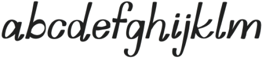 Woventry Regular otf (400) Font LOWERCASE