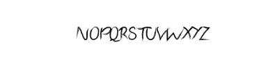 WolfRubeus.otf Font UPPERCASE
