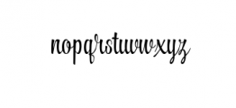 Wolfs Bane.ttf Font LOWERCASE