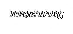 Wonderfull Font UPPERCASE