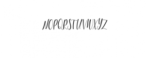Woodley Font UPPERCASE