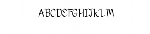 Wooslight.otf Font UPPERCASE