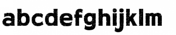 Workhorse Rough Font LOWERCASE