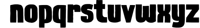 Wolfskin - Urban Block font Font LOWERCASE