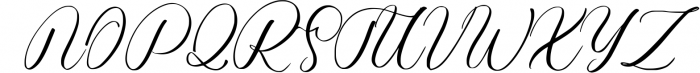 Wonderful Calligraphy Font UPPERCASE