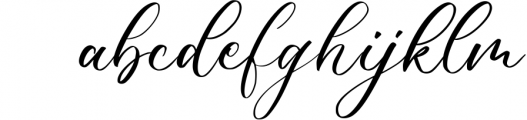 Wonderful Calligraphy Font LOWERCASE