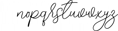 Wonderful Font Bundle Vol. 4// Handwritten & Signature Font 1 Font LOWERCASE