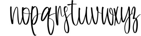 WonderfulGirl - Beauty Handwritten Font Font LOWERCASE