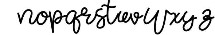 Wooden Boomerang - A Handwritten Font Duo 1 Font LOWERCASE