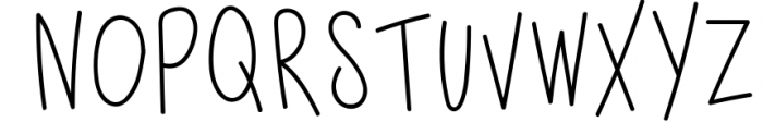 Wooden Boomerang - A Handwritten Font Duo Font LOWERCASE