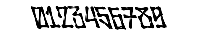 Wolfraid Oblique Font OTHER CHARS