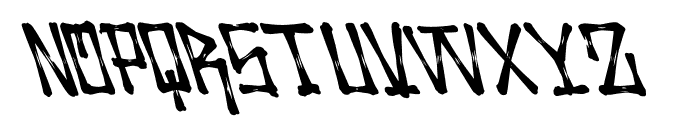 Wolfraid Oblique Font LOWERCASE