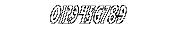 Wolf's Bane Engraved Italic Font OTHER CHARS