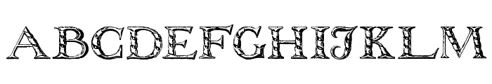 WolnoughCapitals Font LOWERCASE