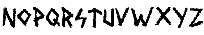 Wolves and Ruin Font LOWERCASE