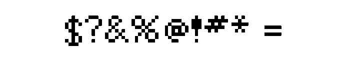 Wonder Mail Font OTHER CHARS