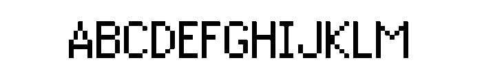 Wonder Mail Font UPPERCASE