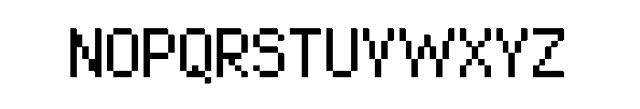 Wonder Mail Font UPPERCASE