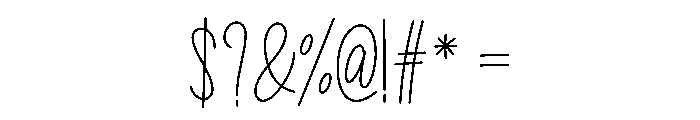 Wonderfull2 Font OTHER CHARS