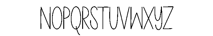 Wonderfull2 Font LOWERCASE