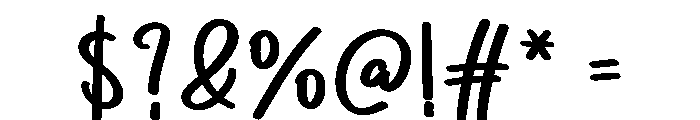 Wonderline2 Font OTHER CHARS