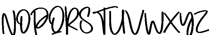 Wonderline2 Font UPPERCASE